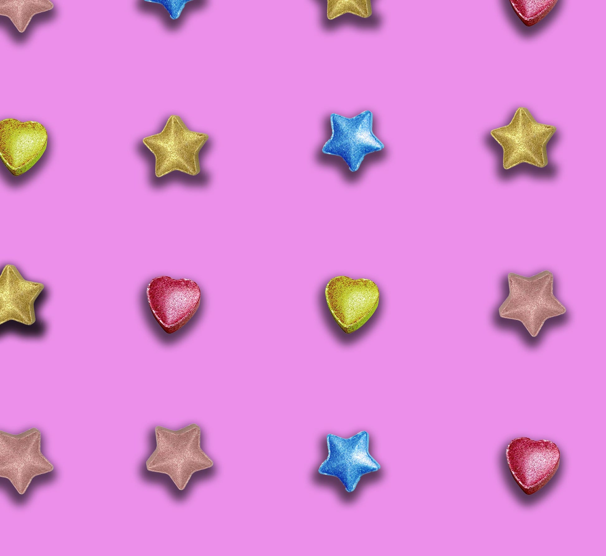 FIZZ BOMBS Blue Raspberry Stars, 20g
