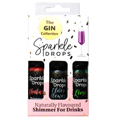 GIN Collection - Drinks Shimmer Set For Prosecco, Sparkling Wine, Gin, Vodka, Cocktails (30ml)