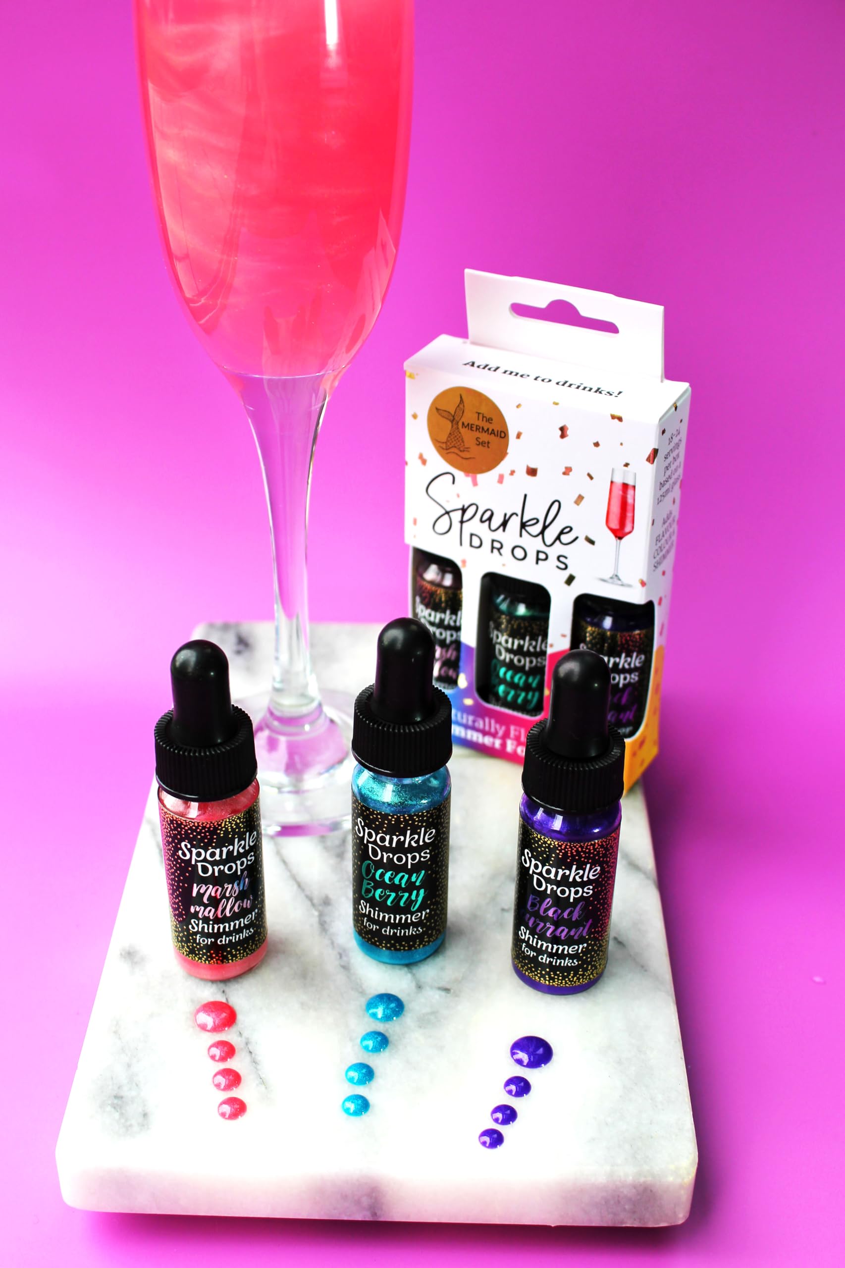 🧜‍♀️ BIGGEST SELLER MERMAID Set Syrups – 3 Flavours, 18+ Servings!