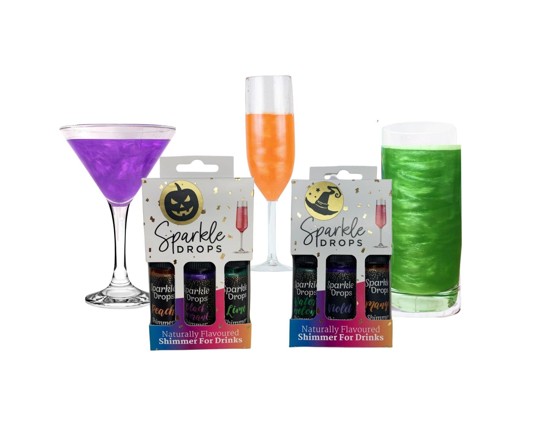 HALLOWEEN Syrup & Fizz Bombs Gift Set For Spooky Ghoulish Drinks (38-50 drinks)