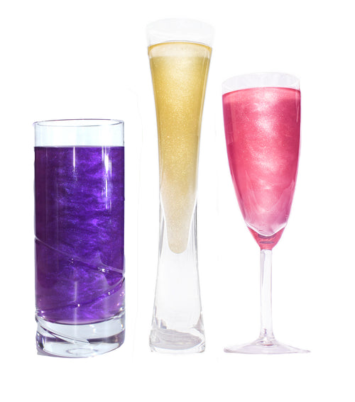 CLASSIC Shimmer Syrup collection for drinks, 3 flavours