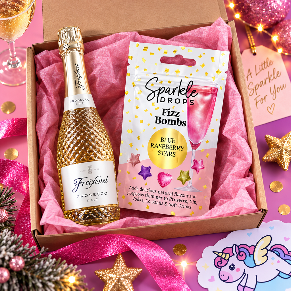 FIZZ BOMBS Passionfruit Stars, for all your drinks, 20g