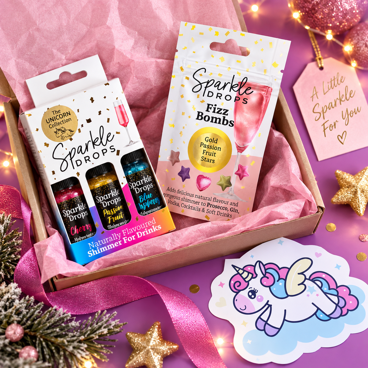 MERMAID SHIMMER BUNDLE - Syrups & Fizz Bombs