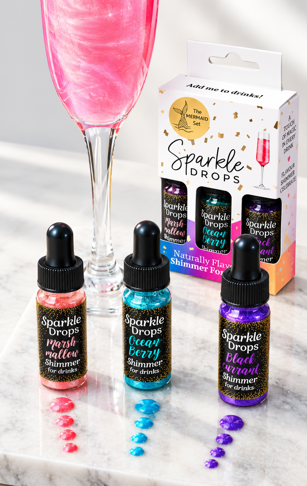 MERMAID SHIMMER BUNDLE - Syrups & Fizz Bombs