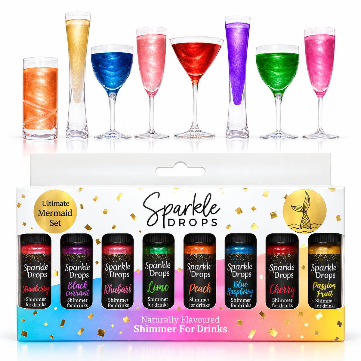 ULTIMATE MERMAID Shimmer Set, 8 flavours