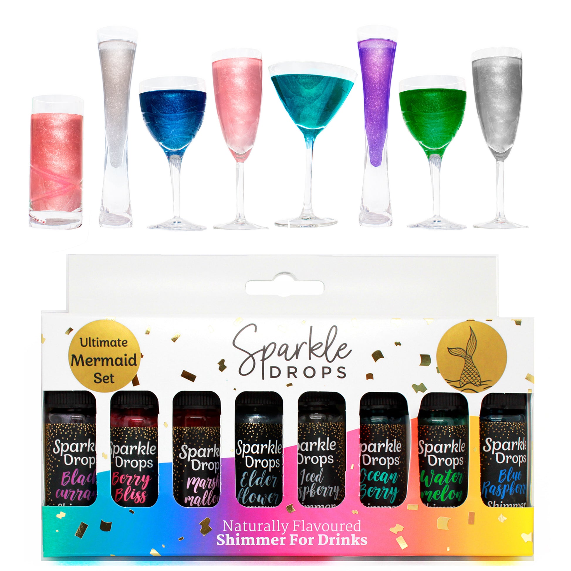 ULTIMATE MERMAID Shimmer Set, 8 flavours