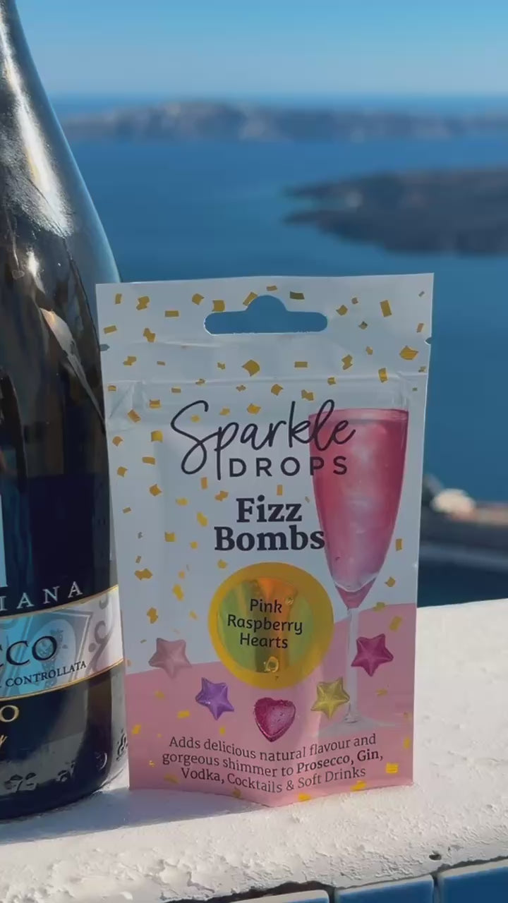 FIZZ BOMBS Blue Raspberry Stars, 20g