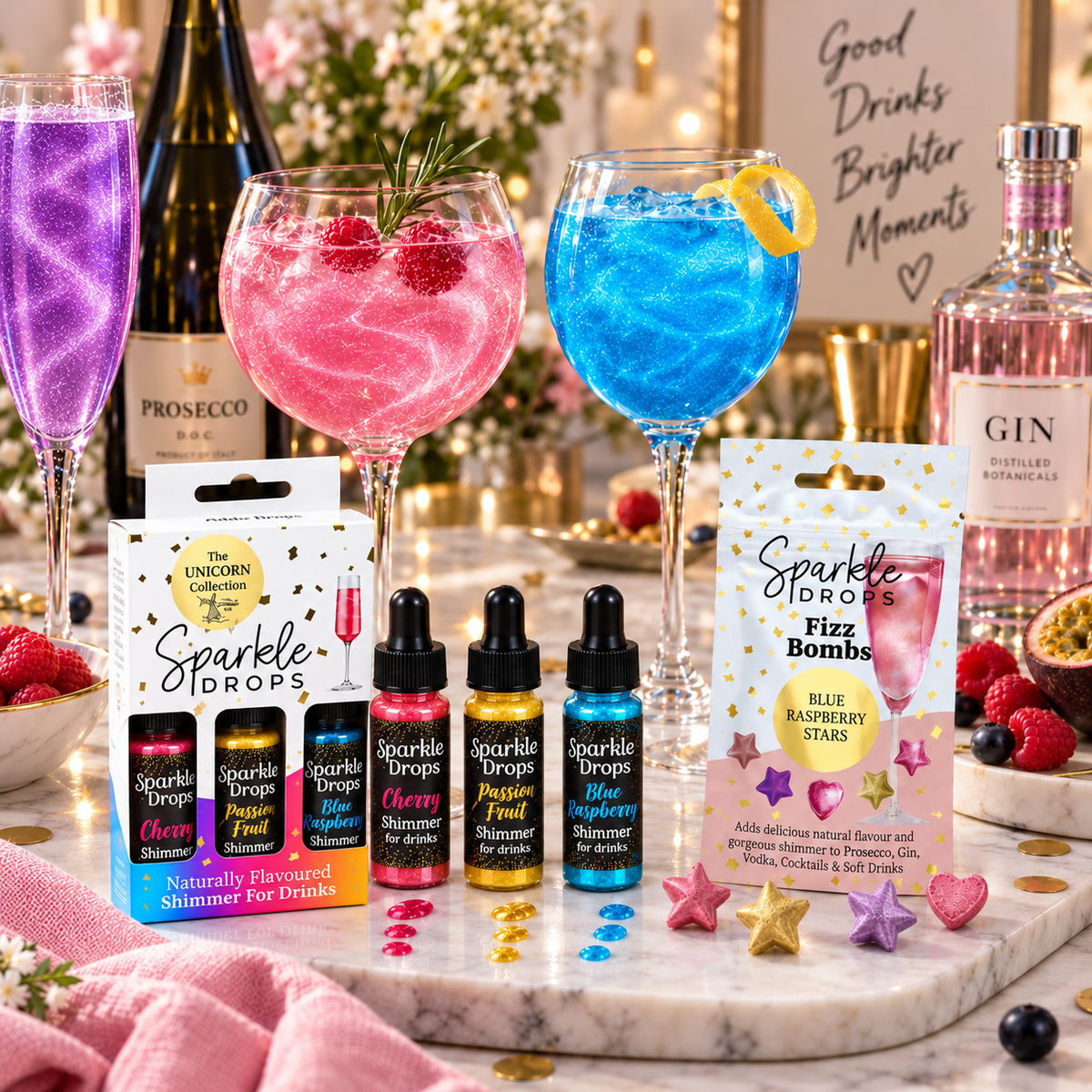 MERMAID SHIMMER BUNDLE - Syrups & Fizz Bombs