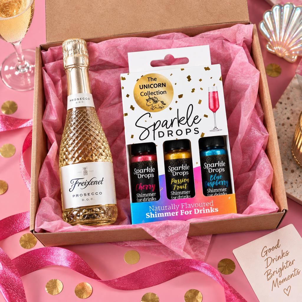CLASSIC Shimmer Syrup collection for drinks, 3 flavours